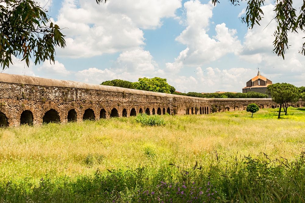 Italy-Rome Parc of the Aqueducts (Parco degli Acquedotti),Acquedotto Felice art print by Alison Jones for $57.95 CAD