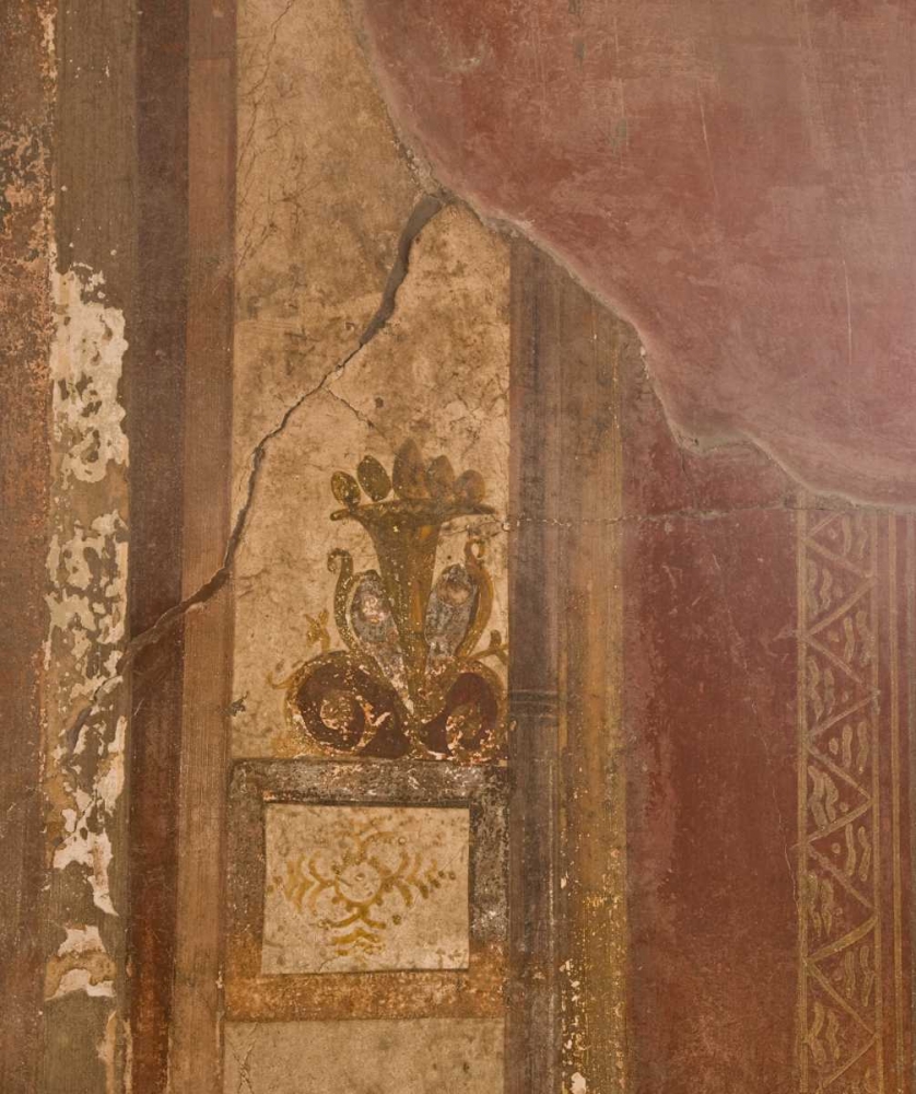 Italy, Campania Fresco in the ruins of Pompeii art print by Wendy Kaveney for $57.95 CAD