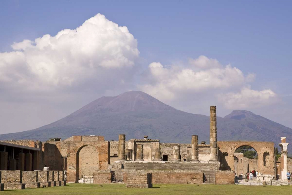 Italy, Campania, Pompeii Temple of Jupiter art print by Wendy Kaveney for $57.95 CAD