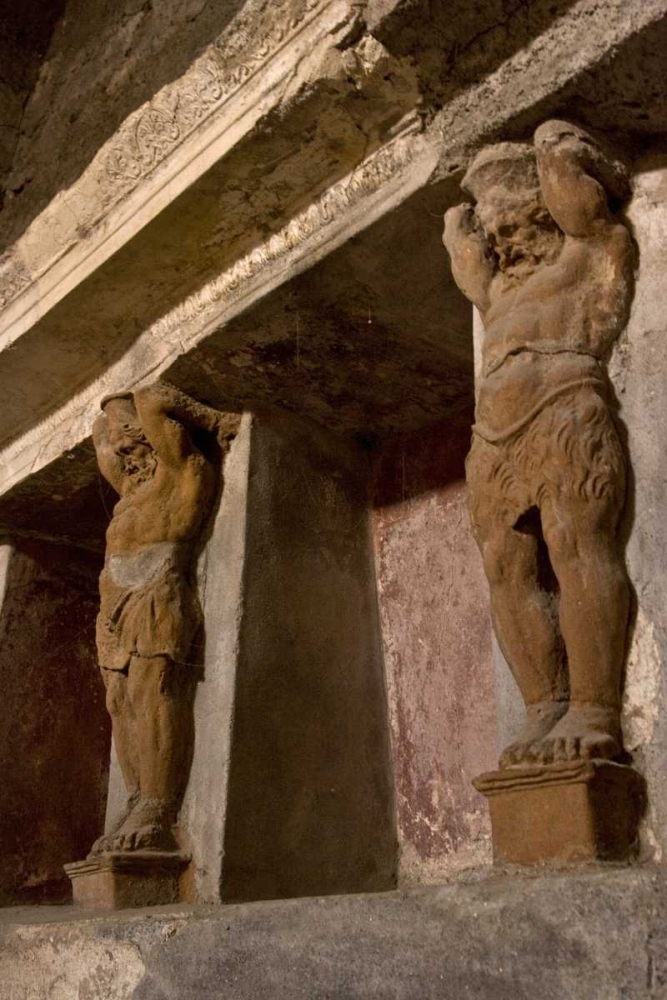 Italy, Campania, Pompeii View of Telamons art print by Wendy Kaveney for $57.95 CAD