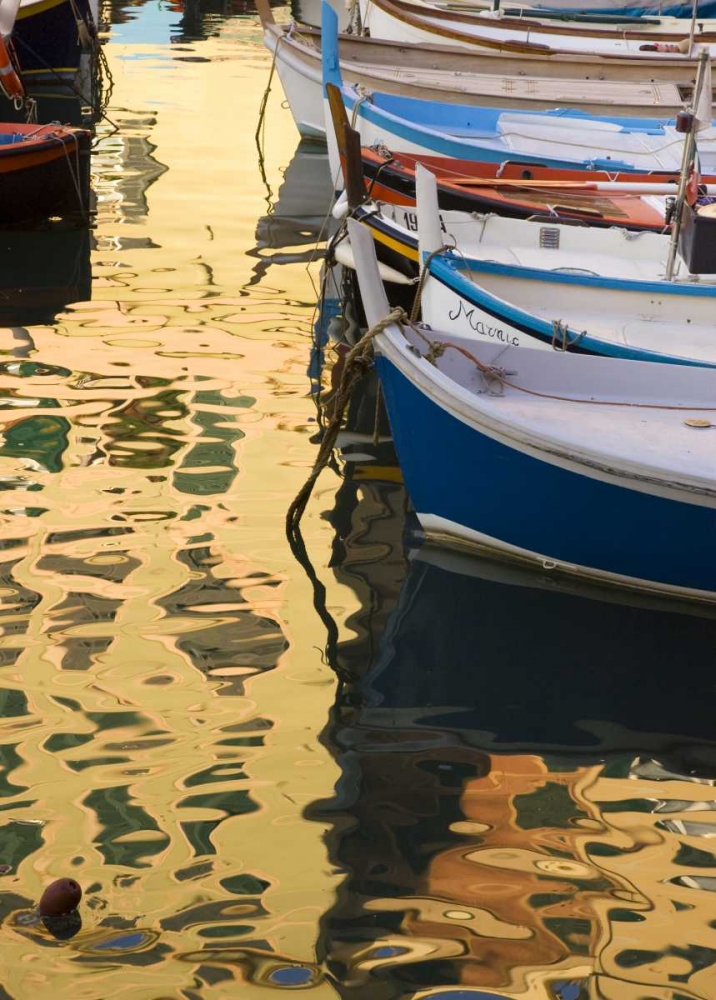 Italy, Camogli Abstract reflections on water art print by Wendy Kaveney for $57.95 CAD