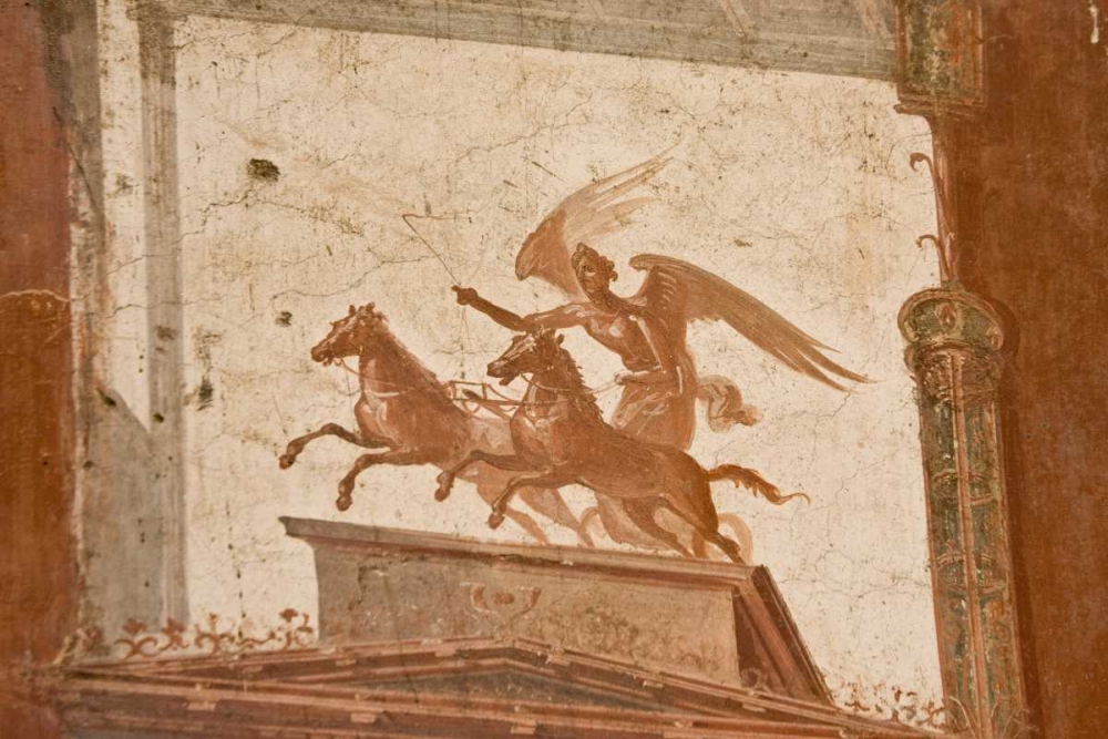 Italy, Campania, Herculaneum Hall of Augustals art print by Wendy Kaveney for $57.95 CAD