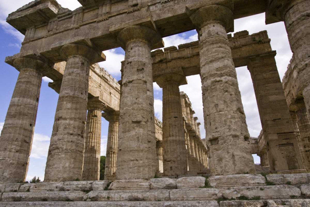 Italy, Campania, Paestum Temple of Neptune art print by Wendy Kaveney for $57.95 CAD