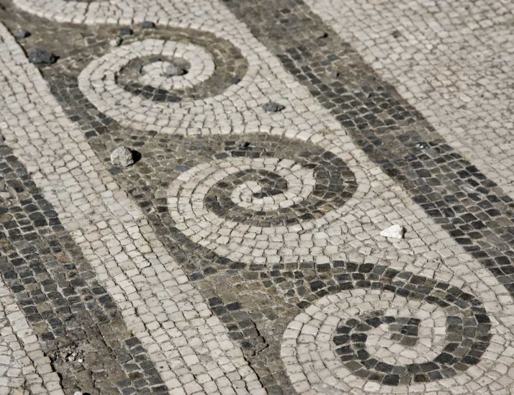 Italy, Campania, Pompeii Mosaic floor patterns art print by Wendy Kaveney for $57.95 CAD