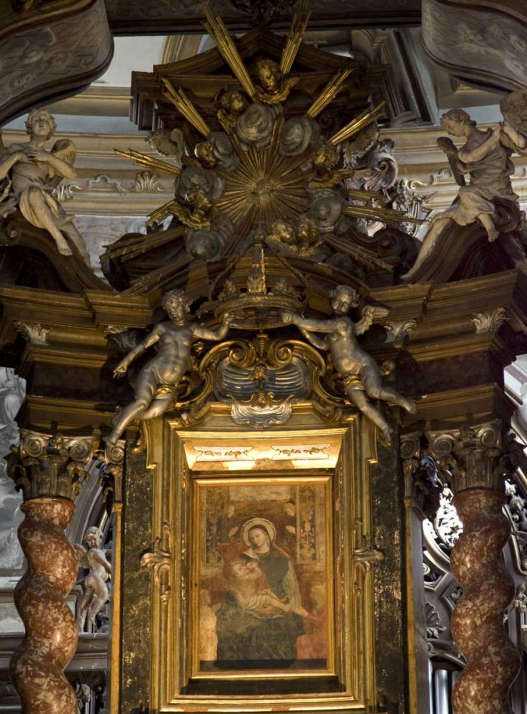 Italy, Parma Church of Mary of the Fence art print by Wendy Kaveney for $57.95 CAD