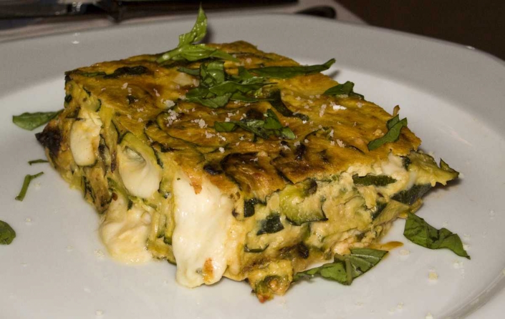 Italy, Positano Frittata or Italian omelet art print by Wendy Kaveney for $57.95 CAD