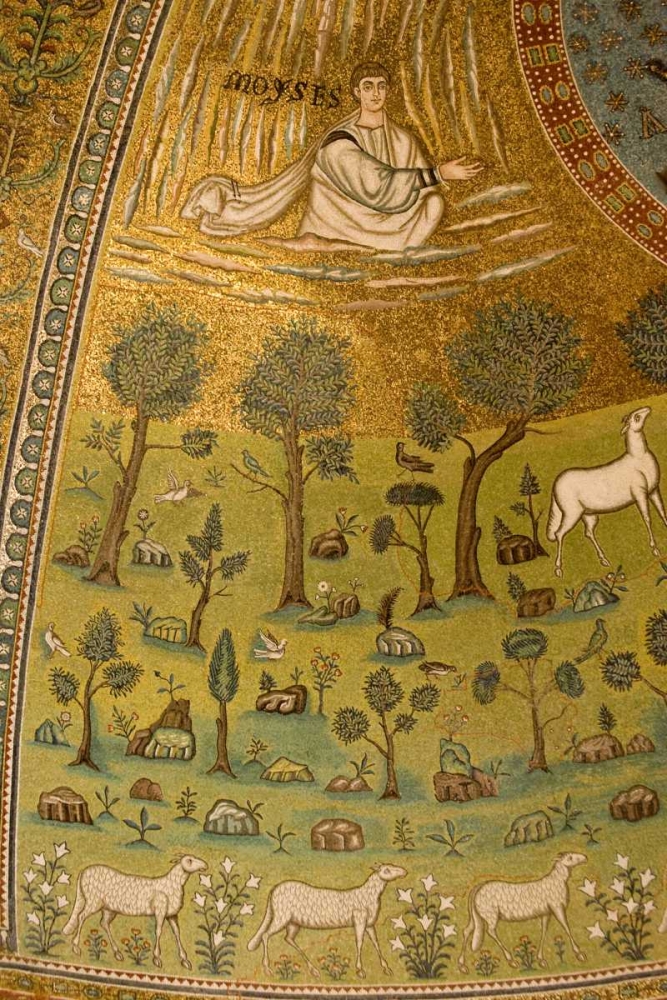 Italy, Ravenna Church of St Apollinare Mosaic art print by Wendy Kaveney for $57.95 CAD