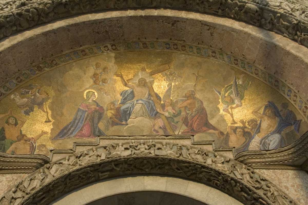 Italy, Venice, St Marks Basilica Door detail art print by Bill Young for $57.95 CAD