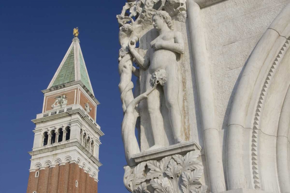 Italy, Venice Doges Palace and Campanile art print by Bill Young for $57.95 CAD
