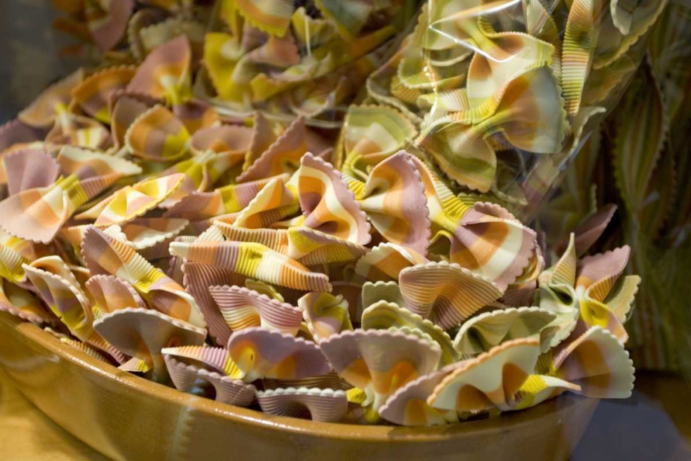Italy, Venice Bow tie pasta in bowl in store art print by Bill Young for $57.95 CAD