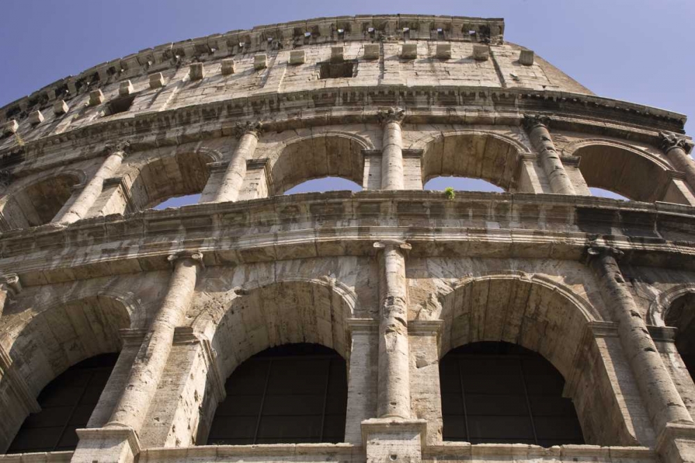 Italy, Rome Exterior of the ancient Colosseum art print by Wendy Kaveney for $57.95 CAD