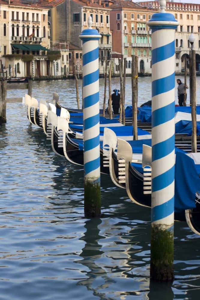 Italy, Venice Gondolas on the Grand Canal art print by Wendy Kaveney for $57.95 CAD