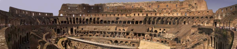 Italy, Rome A panoramic image of the Colosseum art print by Wendy Kaveney for $57.95 CAD