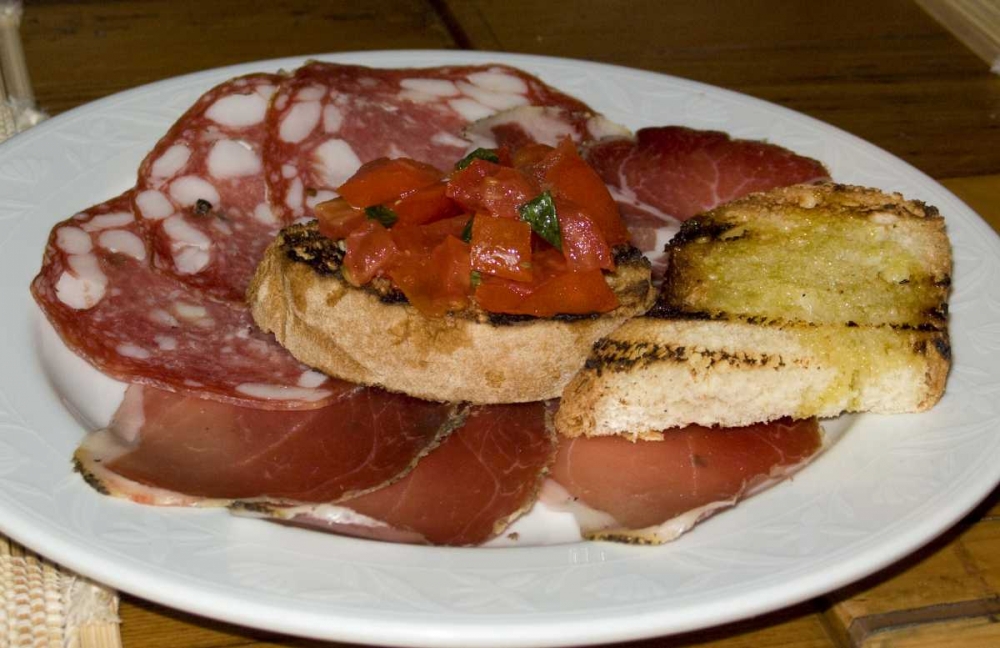 Italy, Tuscany, Sienna Antipasto appetizer art print by Wendy Kaveney for $57.95 CAD