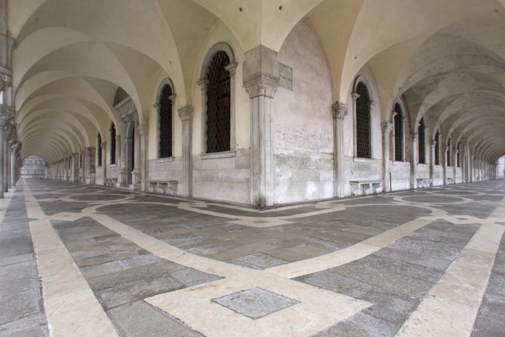 Italy, Venice Walkways in the Doges Palace art print by Wendy Kaveney for $57.95 CAD