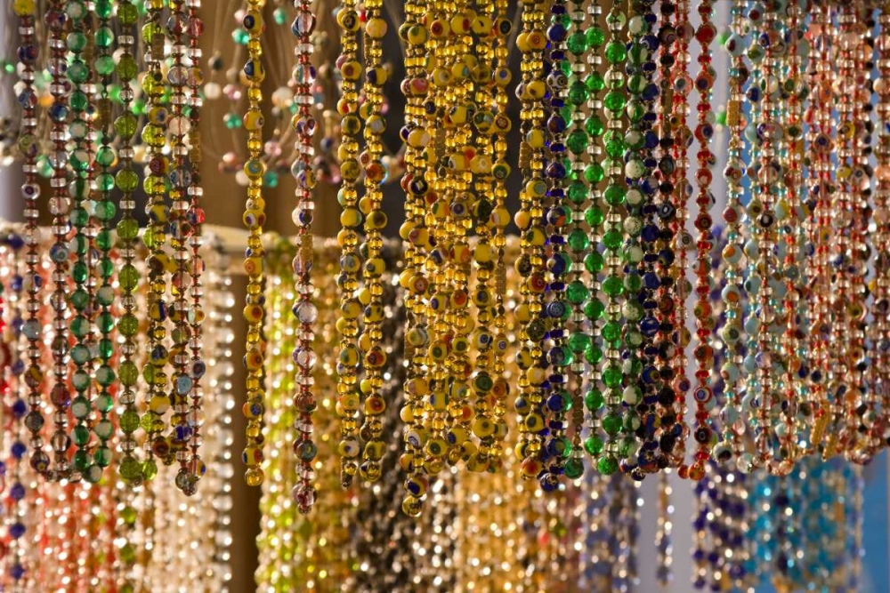 Italy, Venice, Burano Murano glass beads art print by Wendy Kaveney for $57.95 CAD