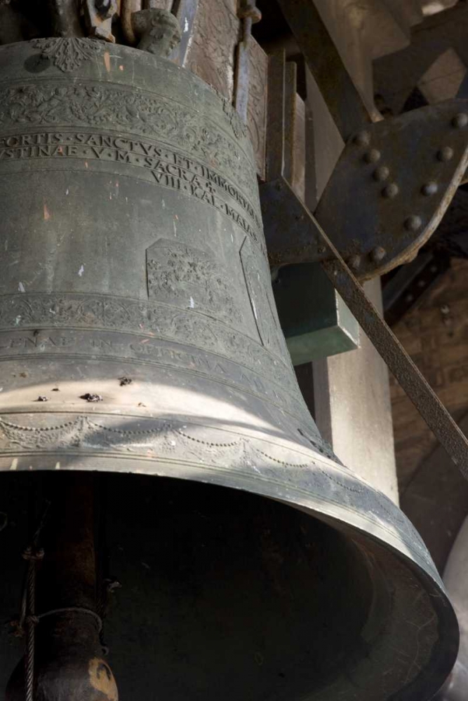 Italy, Venice Campanile bell with Latin art print by Wendy Kaveney for $57.95 CAD