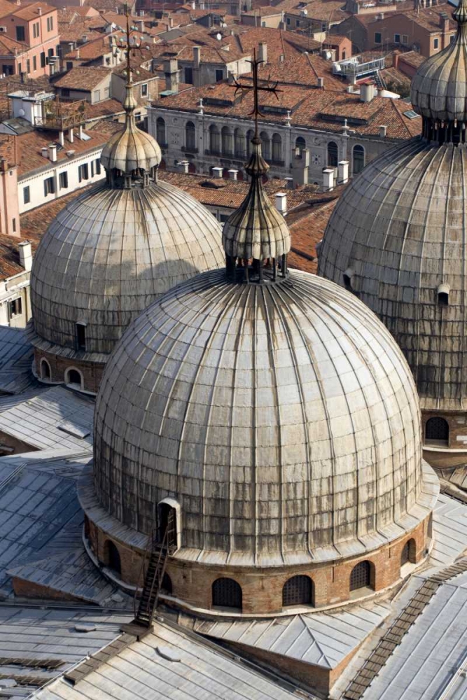 Italy, Venice Domes of St Marks Basilica art print by Wendy Kaveney for $57.95 CAD