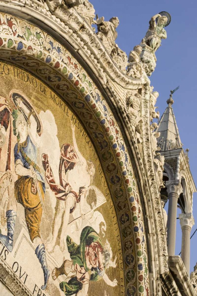 Italy, Venice Facade of St Marks Basilica art print by Wendy Kaveney for $57.95 CAD