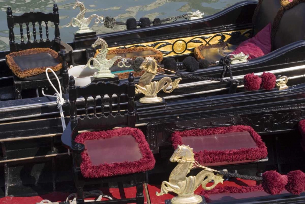 Italy, Venice Two gondolas from above art print by Wendy Kaveney for $57.95 CAD
