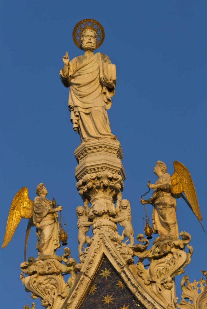 Italy, Venice Christ at San Marco Basilica art print by Bill Young for $57.95 CAD