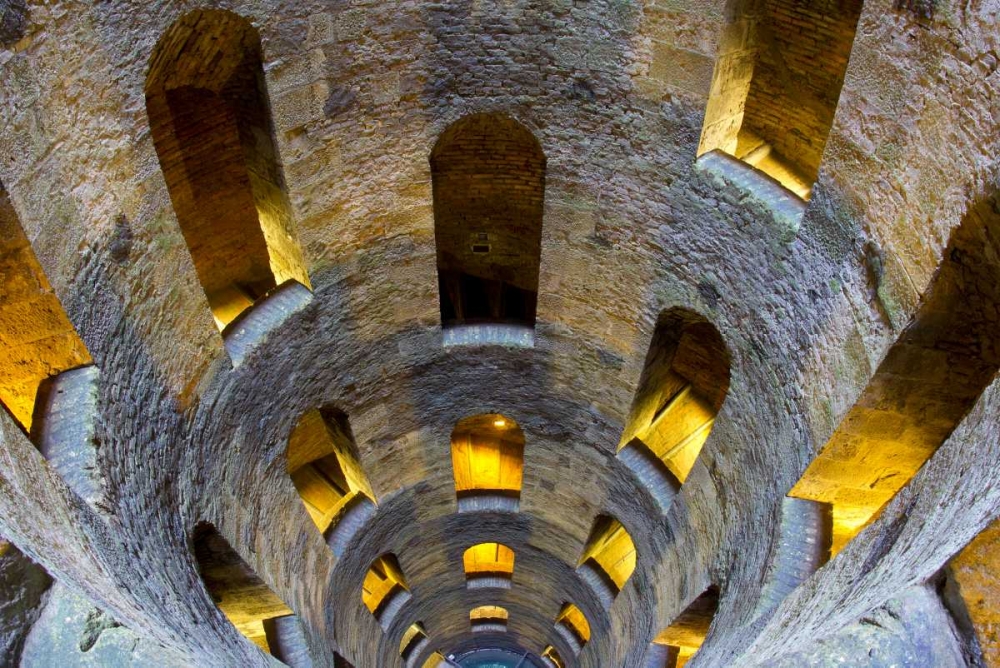 Italy, Orvieto St Patricks well art print by Gilles Delisle for $57.95 CAD