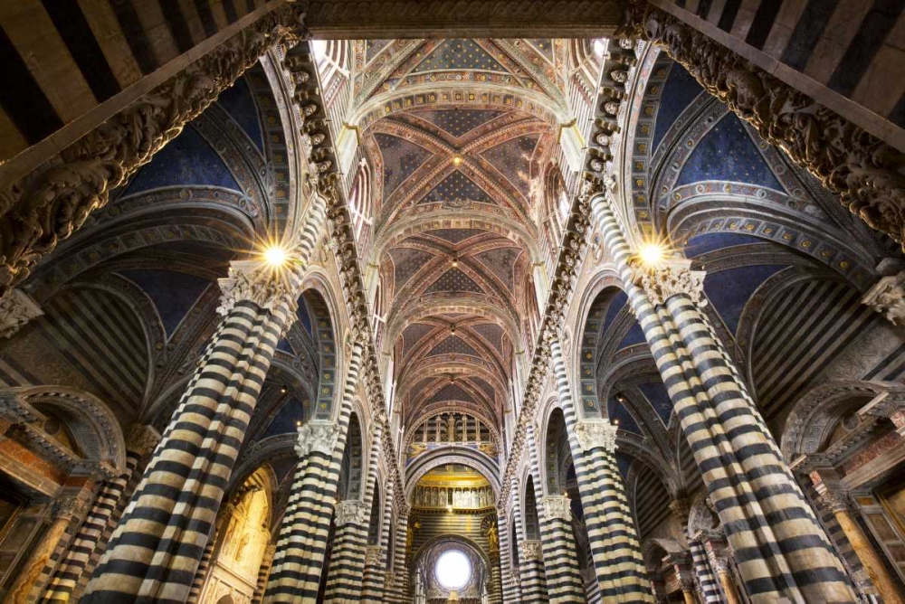 Italy, Sienna Interior of Sienna Cathedral art print by Gilles Delisle for $57.95 CAD