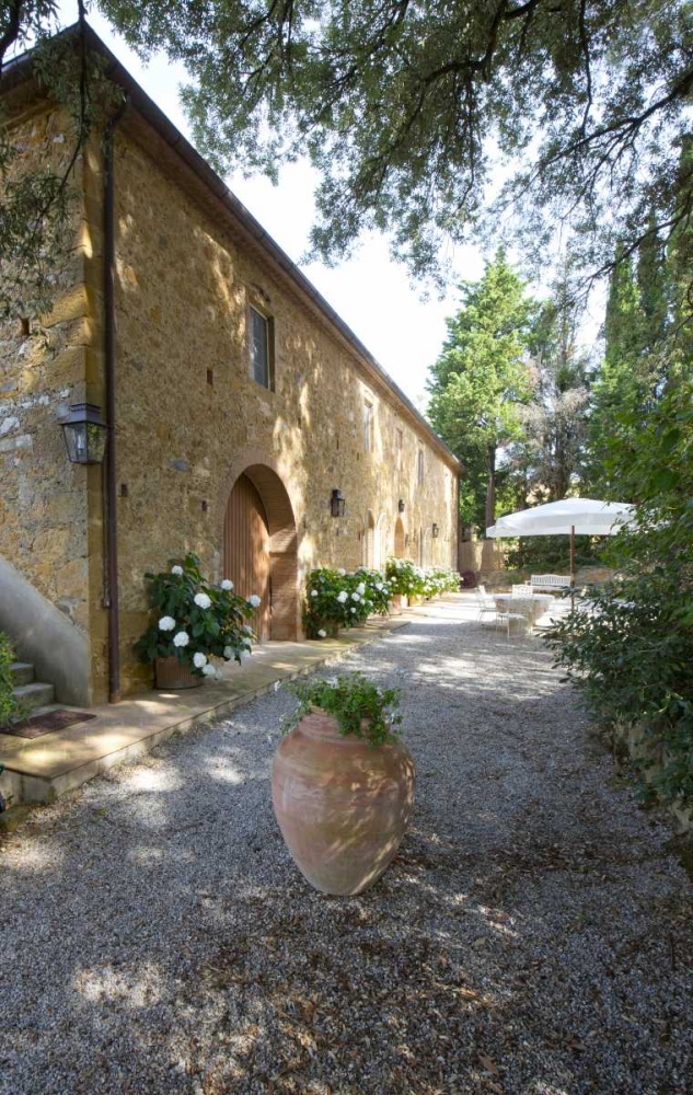 Italy, Tuscany, Petroio Typical Tuscan farmhouse art print by Gilles Delisle for $57.95 CAD