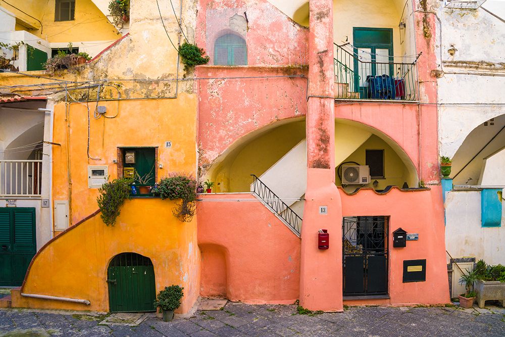 Europe-Italy-Procida-House exteriors art print by Jaynes Gallery for $57.95 CAD