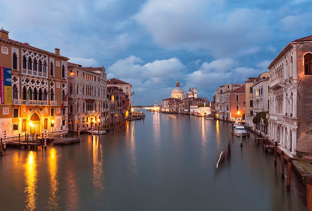 Europe-Italy-Venice-Sunset over Grand Canal art print by Jaynes Gallery for $57.95 CAD