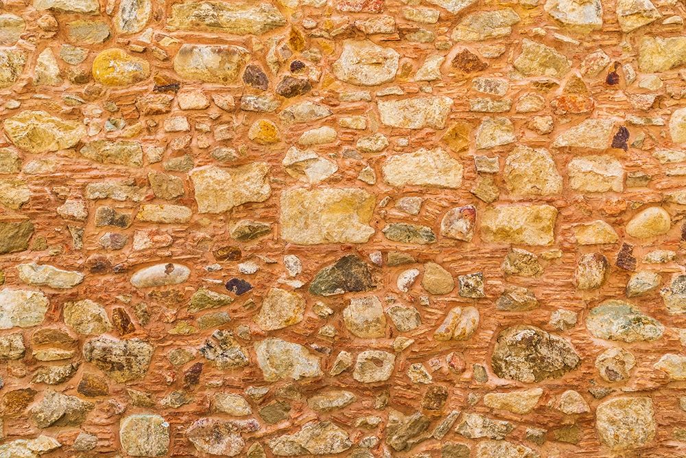 Messina Province-Caronia Stone wall in the medieval hilltop village of Caronia art print by Emily Wilson for $57.95 CAD