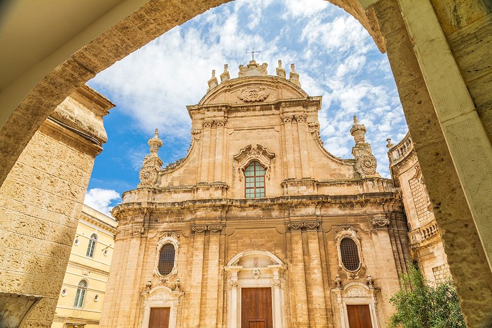 Italy-Apulia-Metropolitan City of Bari-Monopoli Exterior façade art print by Emily Wilson for $57.95 CAD