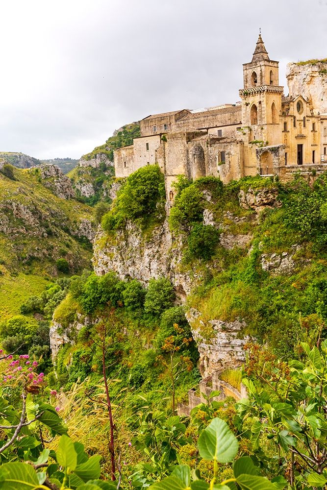 Italy-Basilicata-Province of Matera-Matera Ravine of Torrente Gravina art print by Emily Wilson for $57.95 CAD