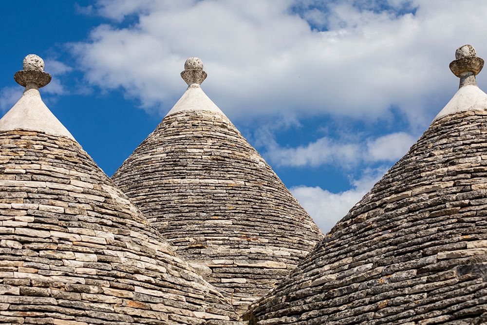 Italy-Apulia-Metropolitan City of Bari-Alberobello Trulli houses art print by Emily Wilson for $57.95 CAD