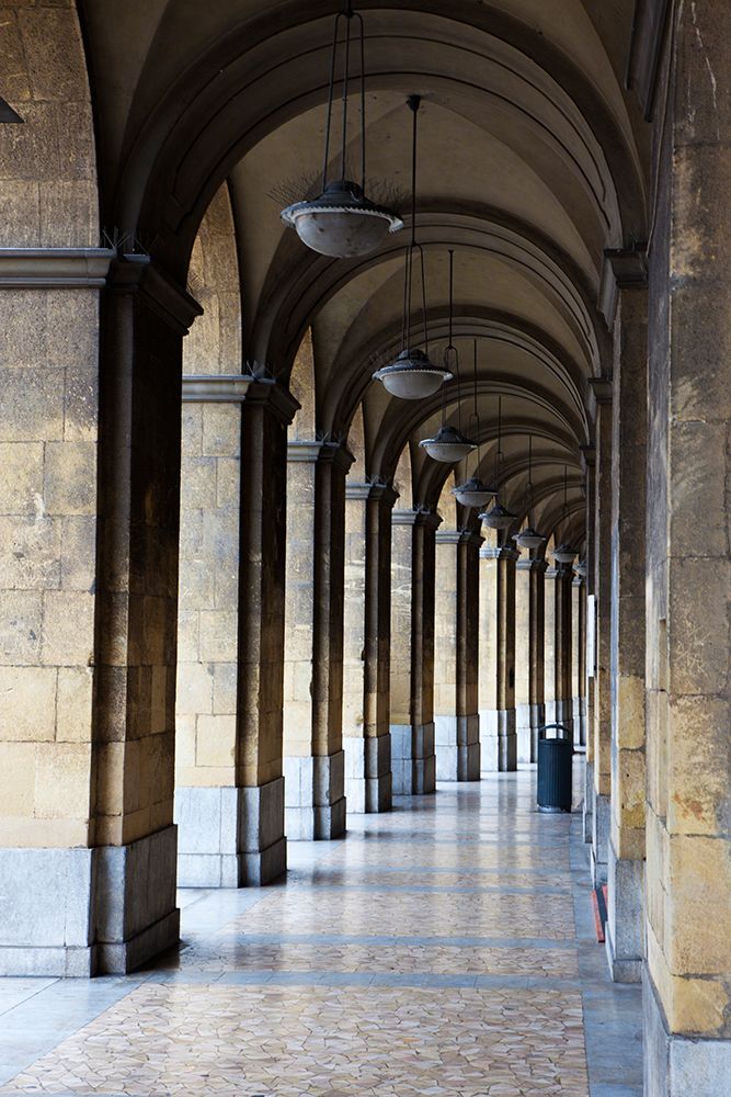 Italy-Tuscany-Pisa Vertical shot of a hallway in the streets of Pisa art print by Julie Eggers for $57.95 CAD
