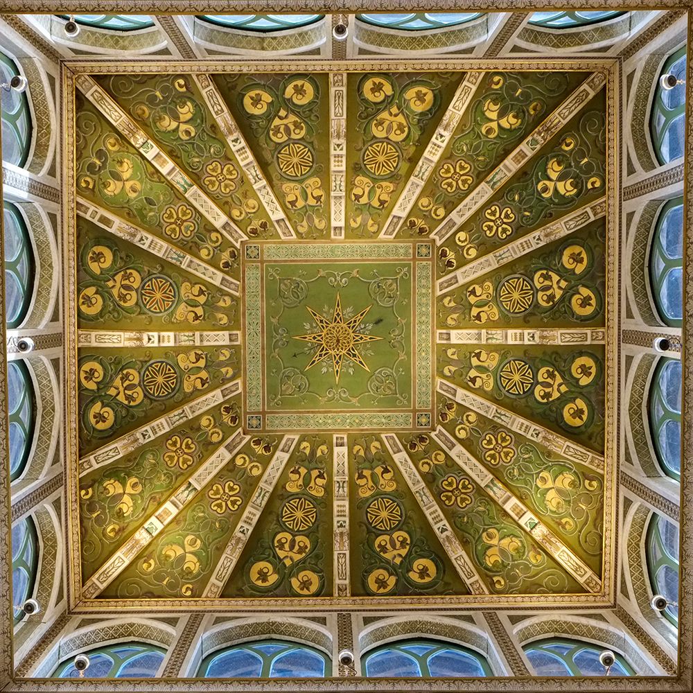 Palermo, Sicily. Church interior, beautiful glass. art print by Julien McRoberts for $57.95 CAD