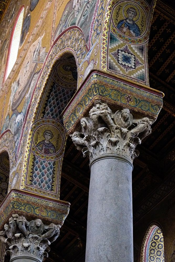 Monreale, Sicily. Monreale Cathedral built in the Arab-Norman Style art print by Julien McRoberts for $57.95 CAD