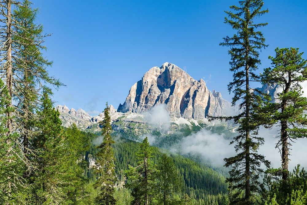 Tofana de Rozes-The Tofane are part of the UNESCO World Heritage Site the Dolomites Italy art print by Martin Zwick for $57.95 CAD