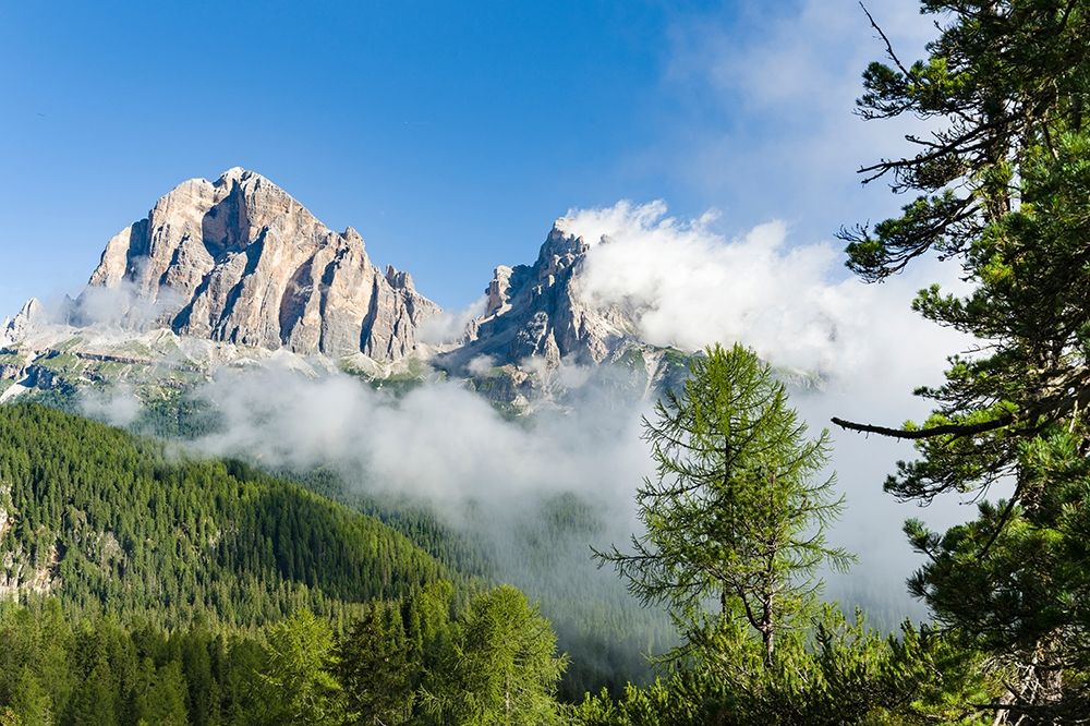 Tofane-part of the UNESCO World Heritage Site the Dolomites Italy art print by Martin Zwick for $57.95 CAD
