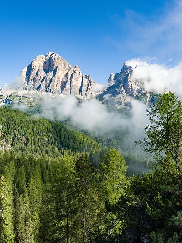 Tofane-part of the UNESCO World Heritage Site the Dolomites Italy art print by Martin Zwick for $57.95 CAD