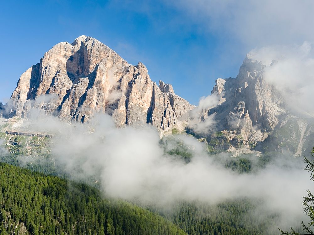 Tofane-part of the UNESCO World Heritage Site the Dolomites Italy art print by Martin Zwick for $57.95 CAD