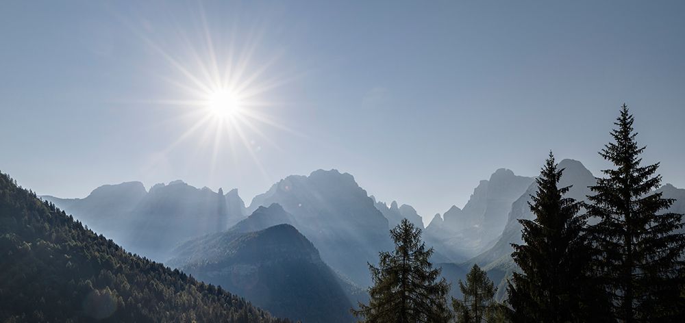 View from Val Rendena towards the Brenta Dolomites-UNESCO World Heritage Site-Italy-Trentino-Val Re art print by Martin Zwick for $57.95 CAD