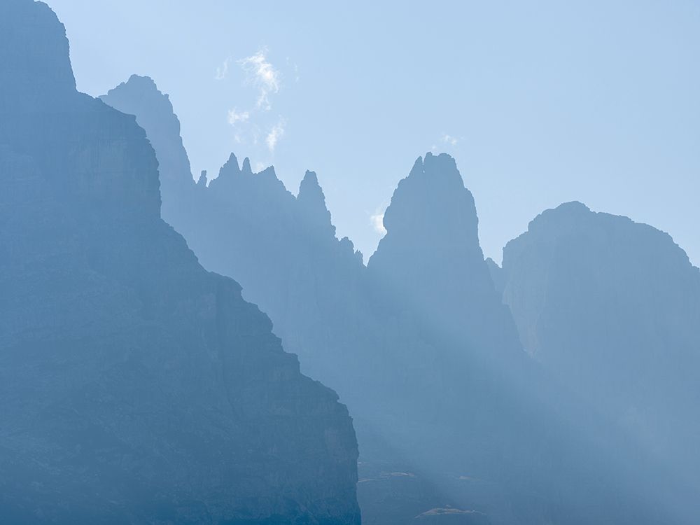 View from Val Rendena towards the Brenta Dolomites-UNESCO World Heritage Site-Italy-Trentino-Val Re art print by Martin Zwick for $57.95 CAD