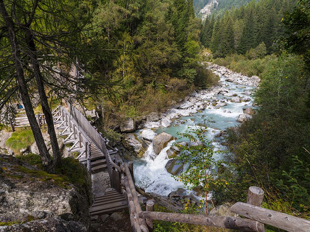 River Sarca-Val di Genova in the Parco Naturale Adamello-Brenta-Trentino-Italy-Val Rendena art print by Martin Zwick for $57.95 CAD