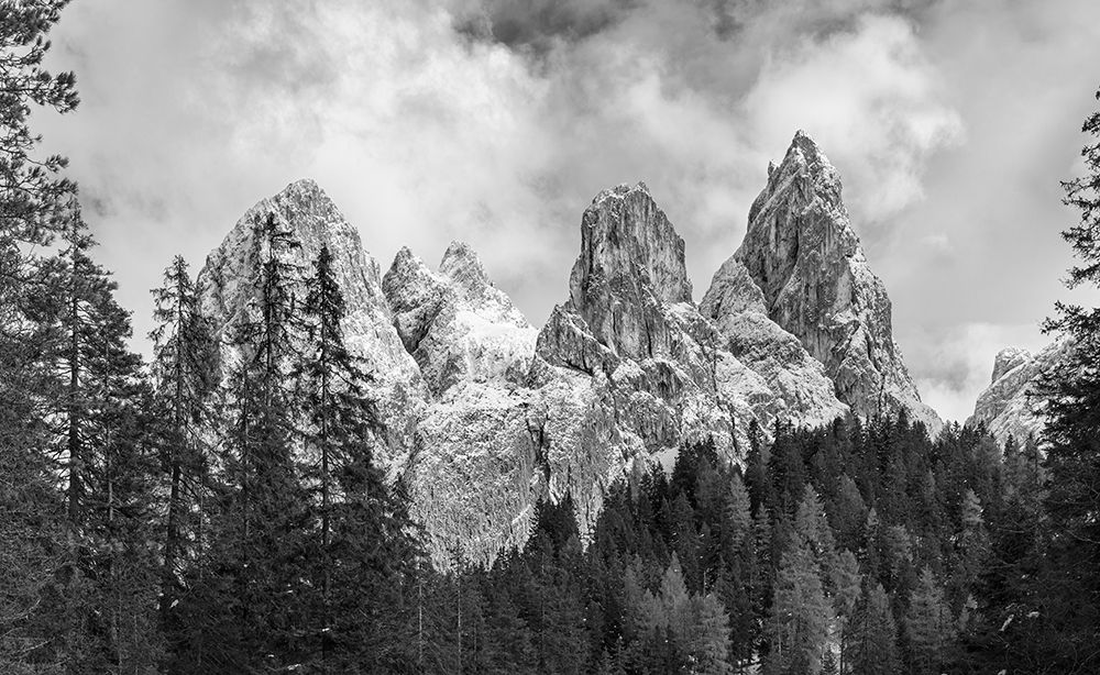 Tschamin Valley-Valle di Ciamin-in the Rosengarten-Catinaccio mountain range The dolomites are list art print by Martin Zwick for $57.95 CAD