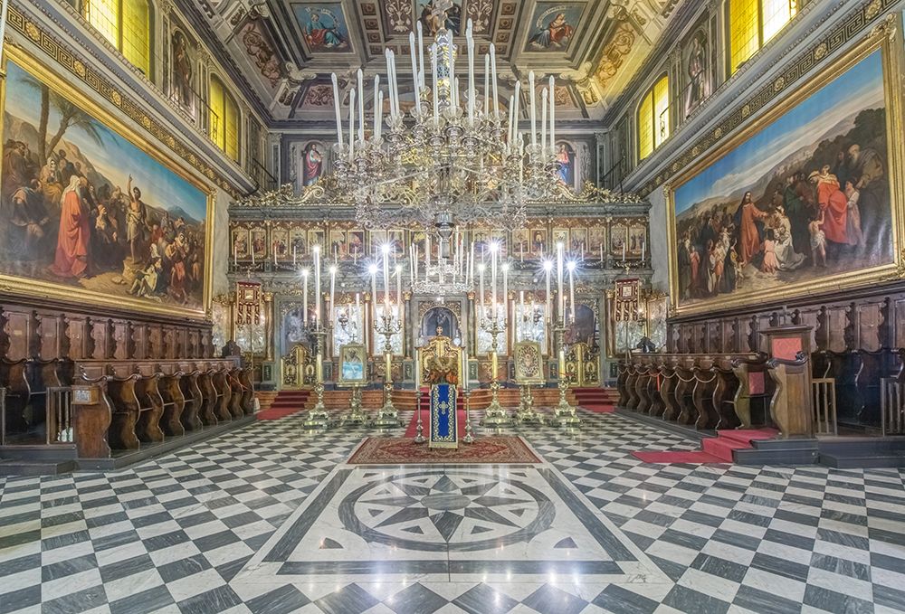 Italy-Trieste-Greek Orthodox Church Interior art print by Rob Tilley for $57.95 CAD