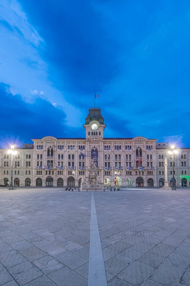 Italy-Trieste-Piazza Unita dItalia at dawn art print by Rob Tilley for $57.95 CAD