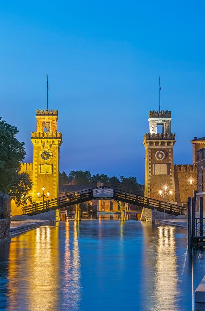 Italy-Venice Arsenal-This area was a shipyard which produced all of the ships in the Venetian navy art print by Rob Tilley for $57.95 CAD