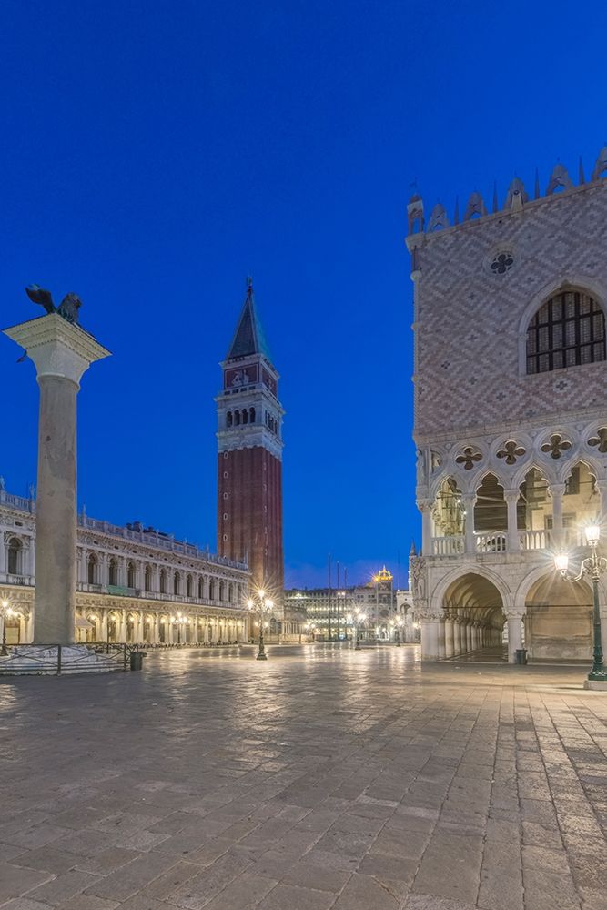 Italy-Venice San Marco Piazza at dawn art print by Rob Tilley for $57.95 CAD