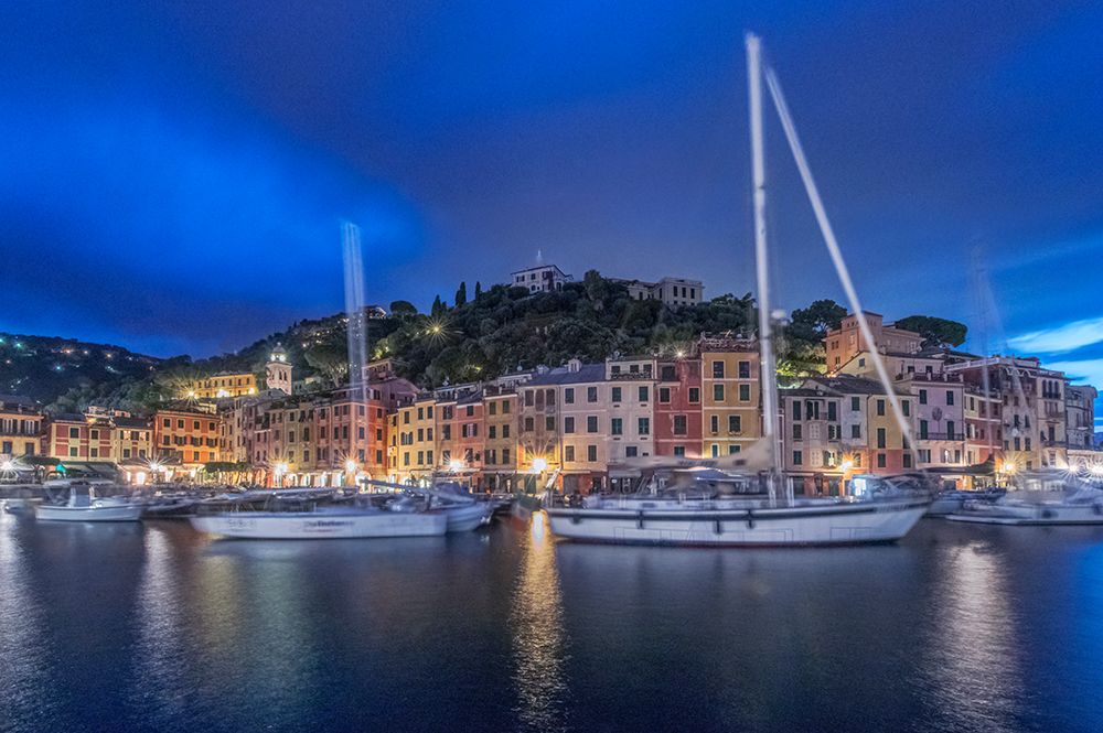 Italy, Liguria. Portofino at dawn art print by Rob Tilley for $57.95 CAD